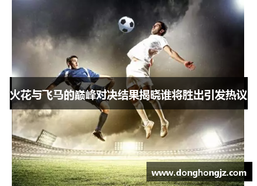 火花与飞马的巅峰对决结果揭晓谁将胜出引发热议